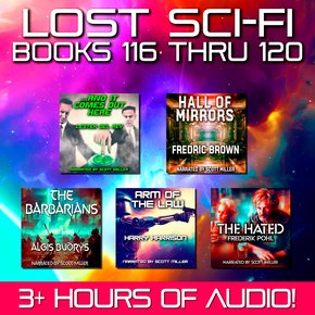 Lost Sci-Fi Books 116 thru 120 thumbnail