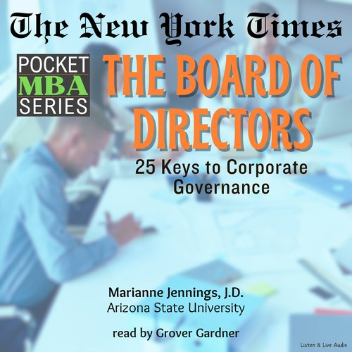 New York Times Pocket MBA Series The: The Board of Directors