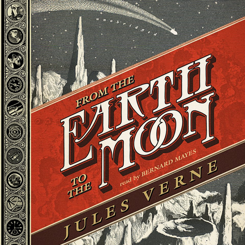 Collection 99+ Images from the earth to the moon jules verne Sharp