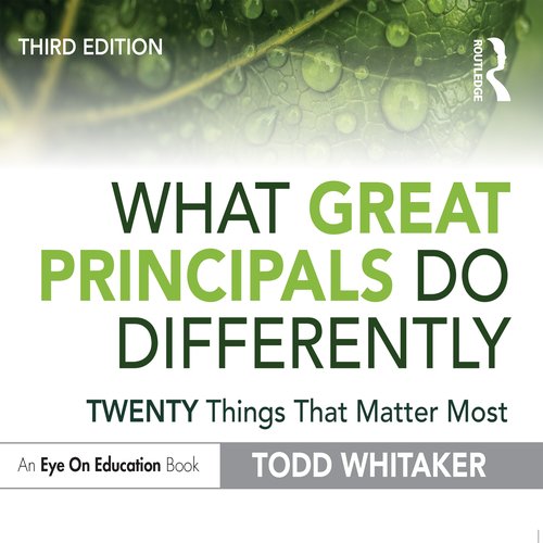 What Great Principals Do Differently