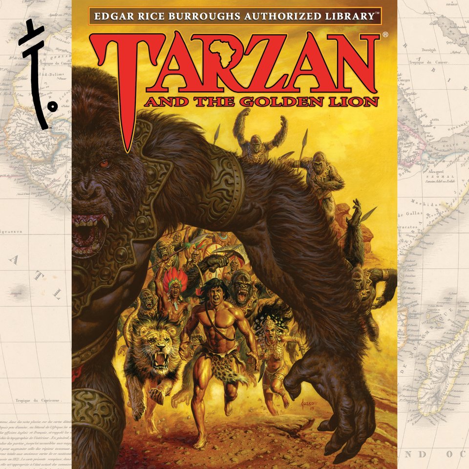 Tarzan and the Golden Lion by Edgar Rice Burroughs - Audiobook