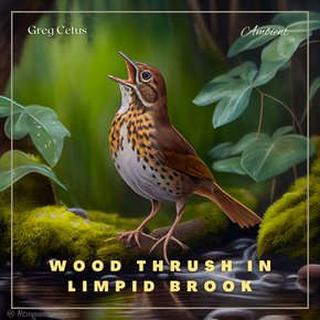 Wood Thrush in Limpid Brook thumbnail