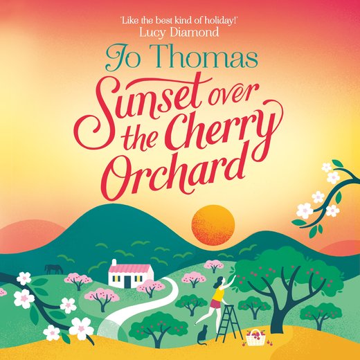 Sunset over the Cherry Orchard