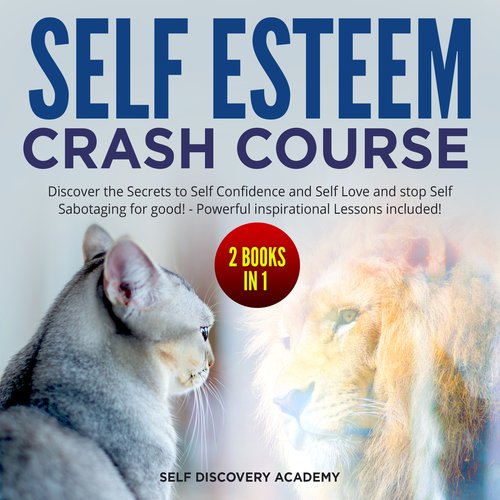 Self Esteem Crash Course - 2 Books in 1: Discover the Secrets to Self Confidence and Self Love and stop Self Sabotaging for good