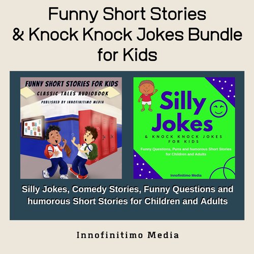 Funny Short Stories & Knock knock Jokes Bundle for Kids