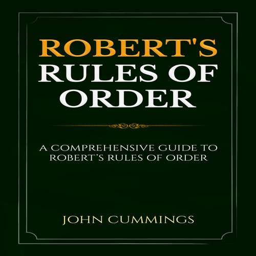 Robert's Rules of Order