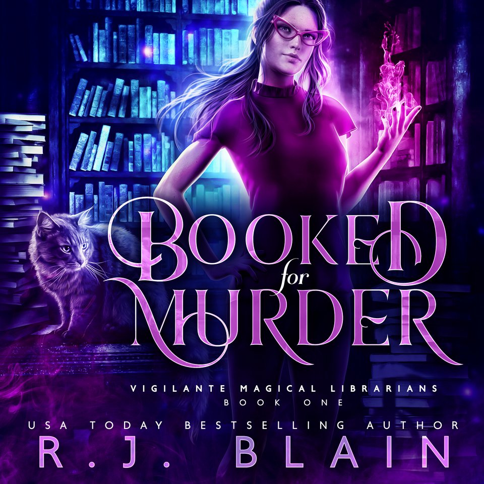 Booked for Murder - Audiobook, by R.J. Blain