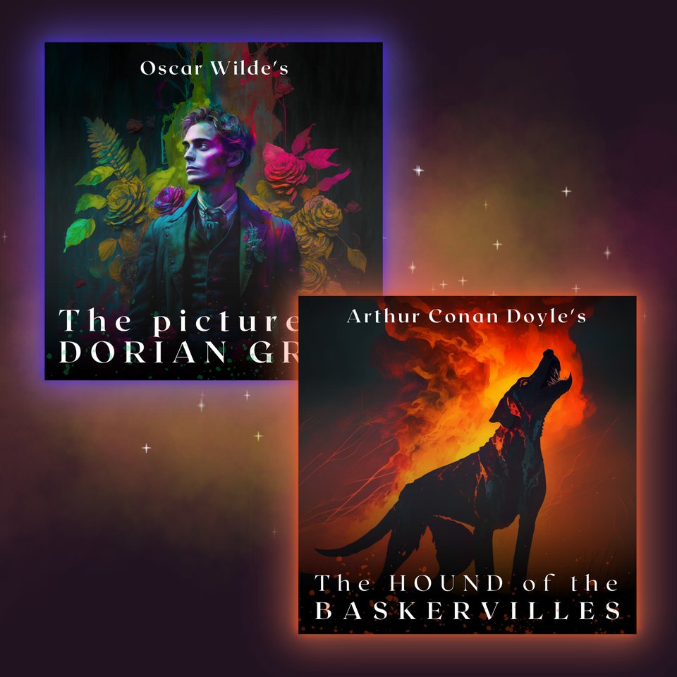 <p>This bundle features two classic books narrated by Jake Urry.</p>The Picture of Dorian Gray and The Hound of the Baskervilles
