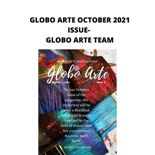 globo arte october 2021 Issue