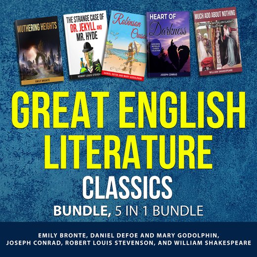 Great English Literature Classics Bundle, 5 in 1 Bundle