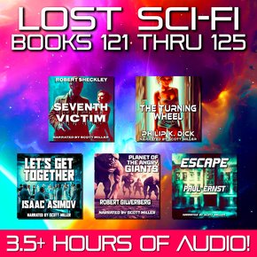 Lost Sci-Fi Books 121 thru 125 thumbnail