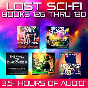 Lost Sci-Fi Books 126 thru 130 thumbnail