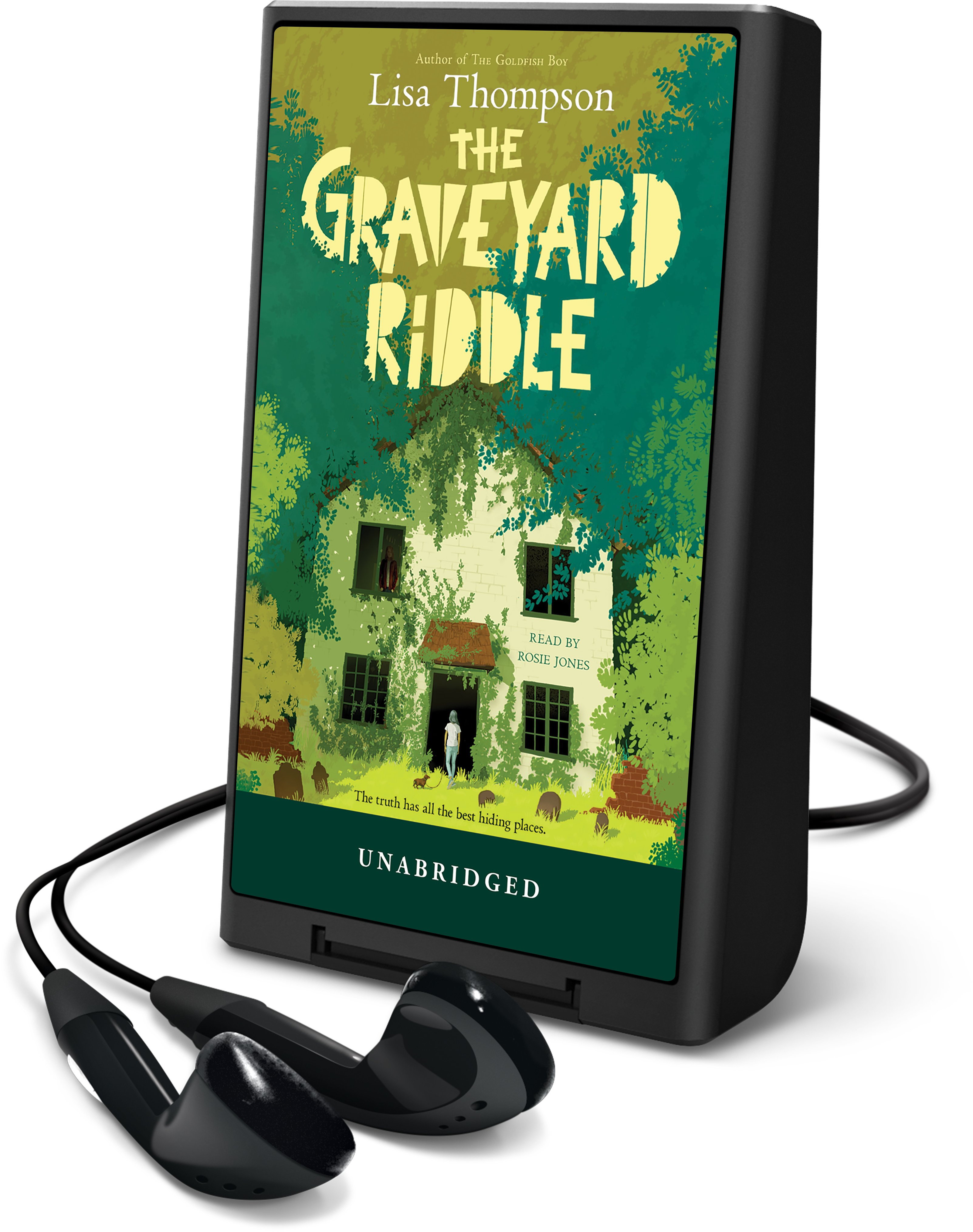 The graveyard riddle Lisa Thompson. cover